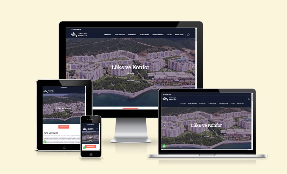 Tatil Köyü Armutlu Web Sitesi